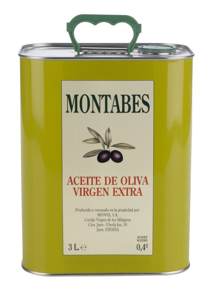 Montabes ekstra virgin olivenolje (3L)